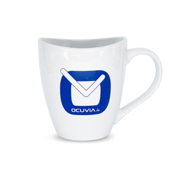 OCUVIA® · Fanshop - Designtasse · Wortuhren-Manufaktur Berlin